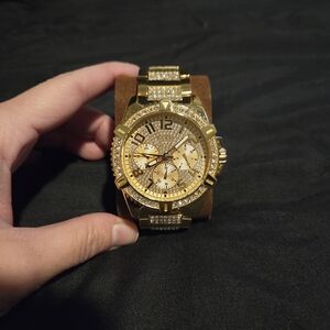Guess Gold and Silver Men's Watch